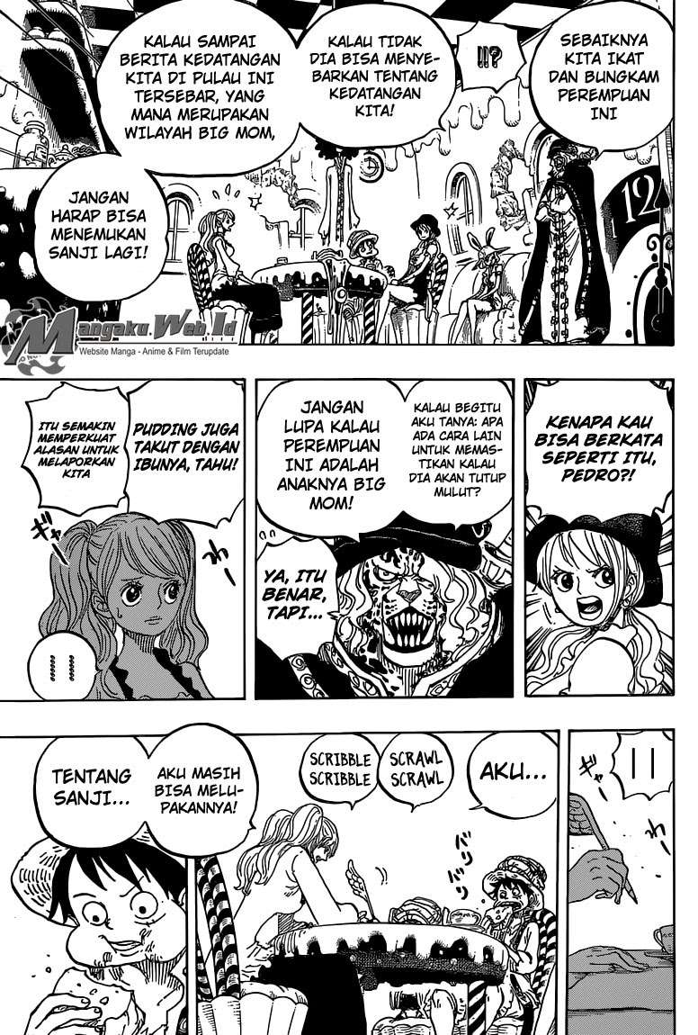 One Piece Chapter 828 page 8