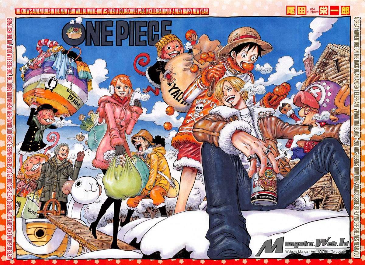 One Piece Chapter 811 page 3