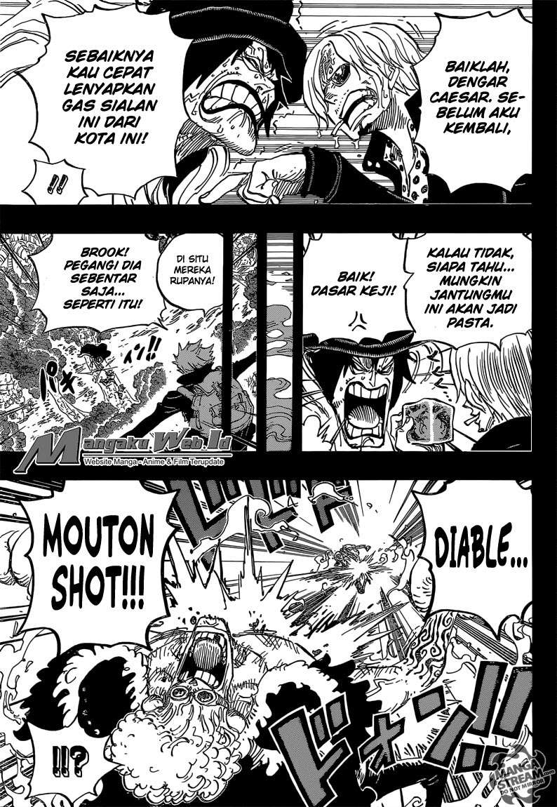 One Piece Chapter 811 page 7