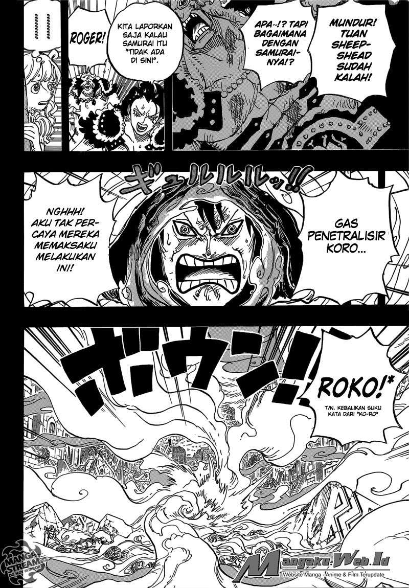 One Piece Chapter 811 page 8