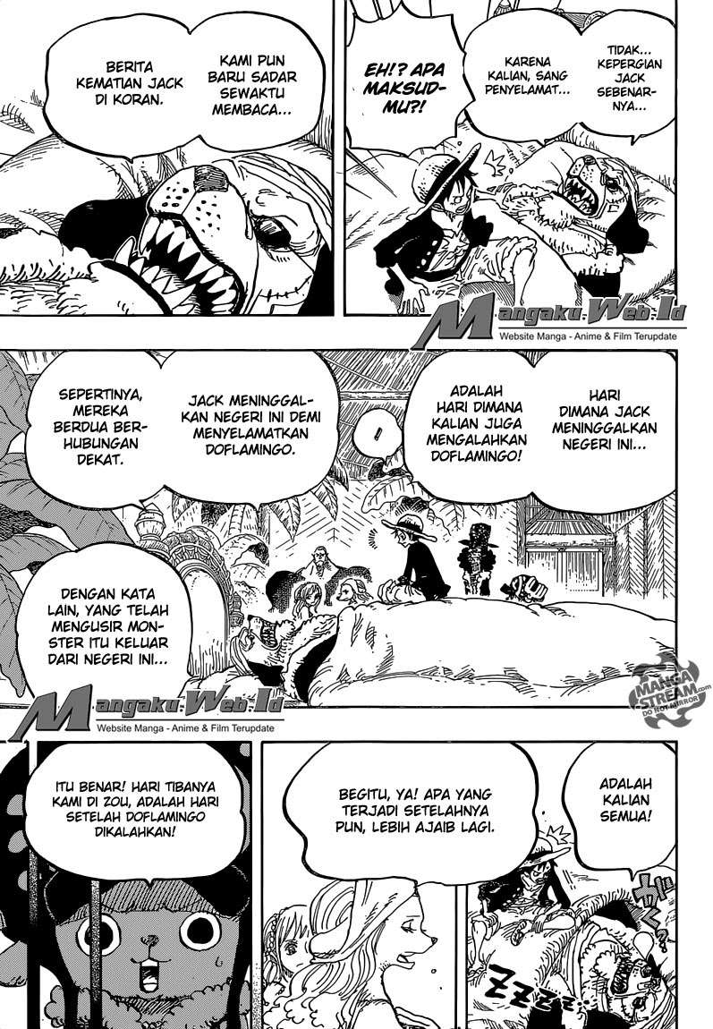 One Piece Chapter 810 page 15