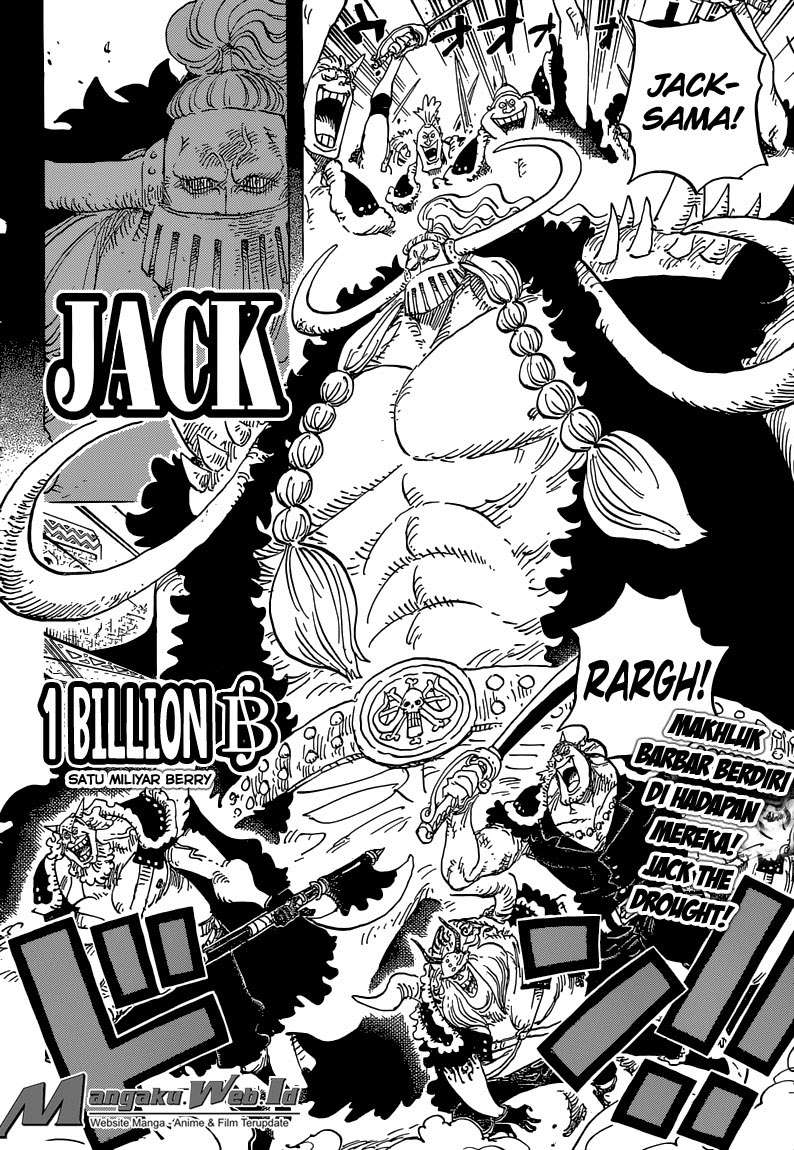 One Piece Chapter 810 page 6