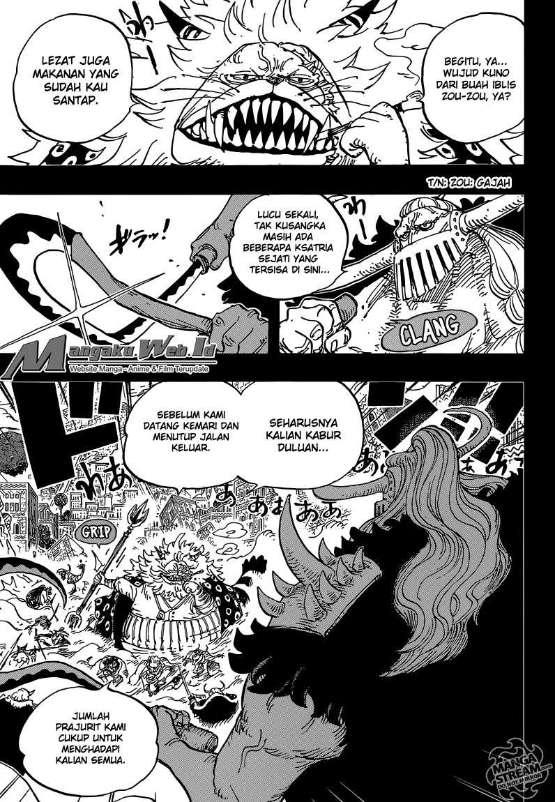 One Piece Chapter 810 page 7