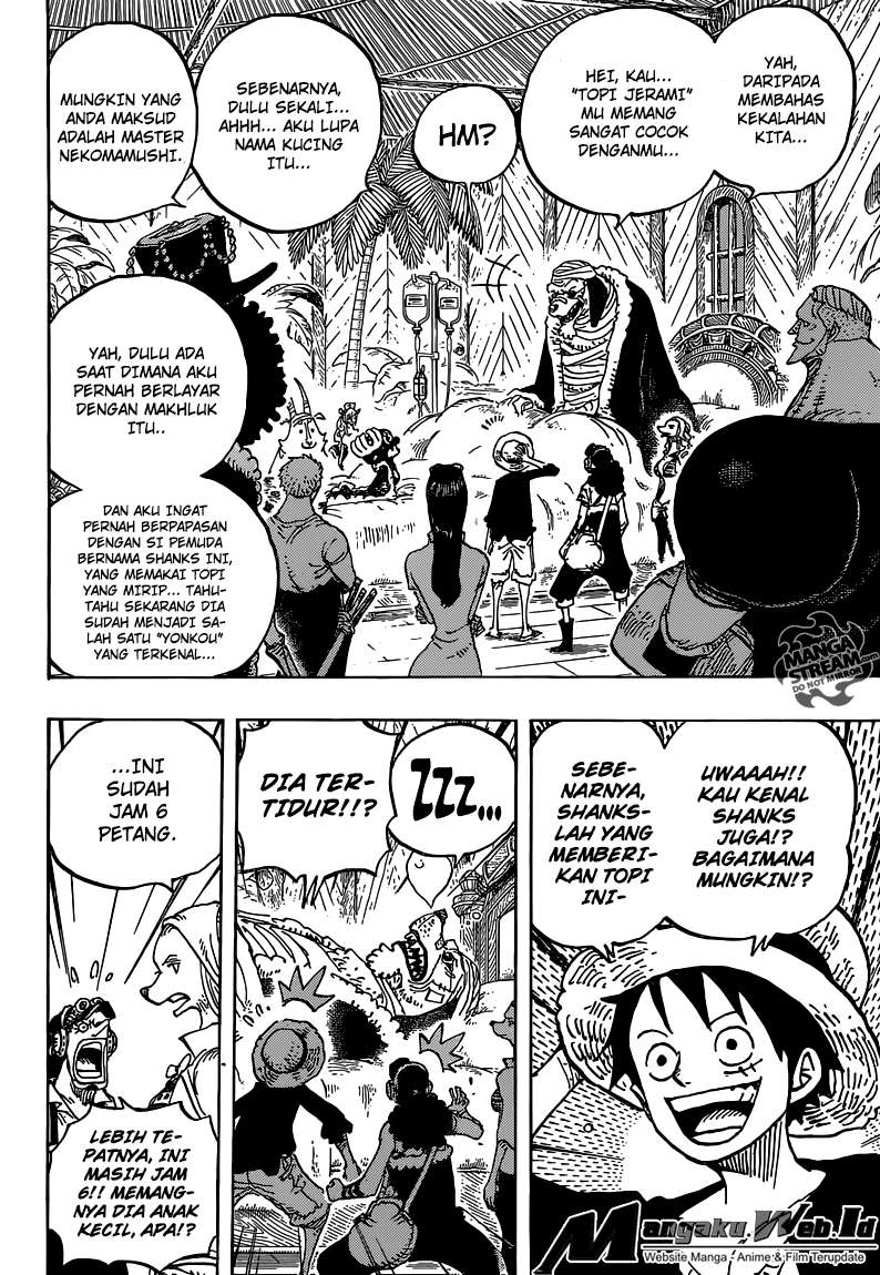 One Piece Chapter 809 page 6