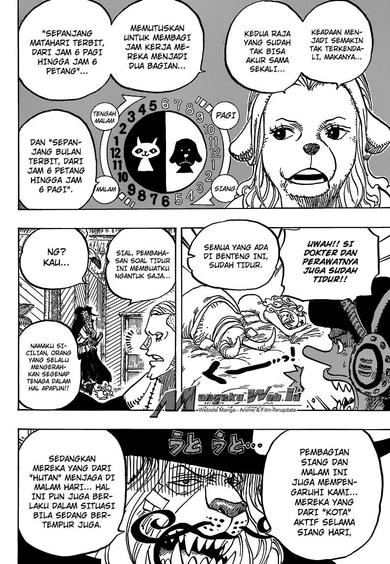 One Piece Chapter 809 page 8