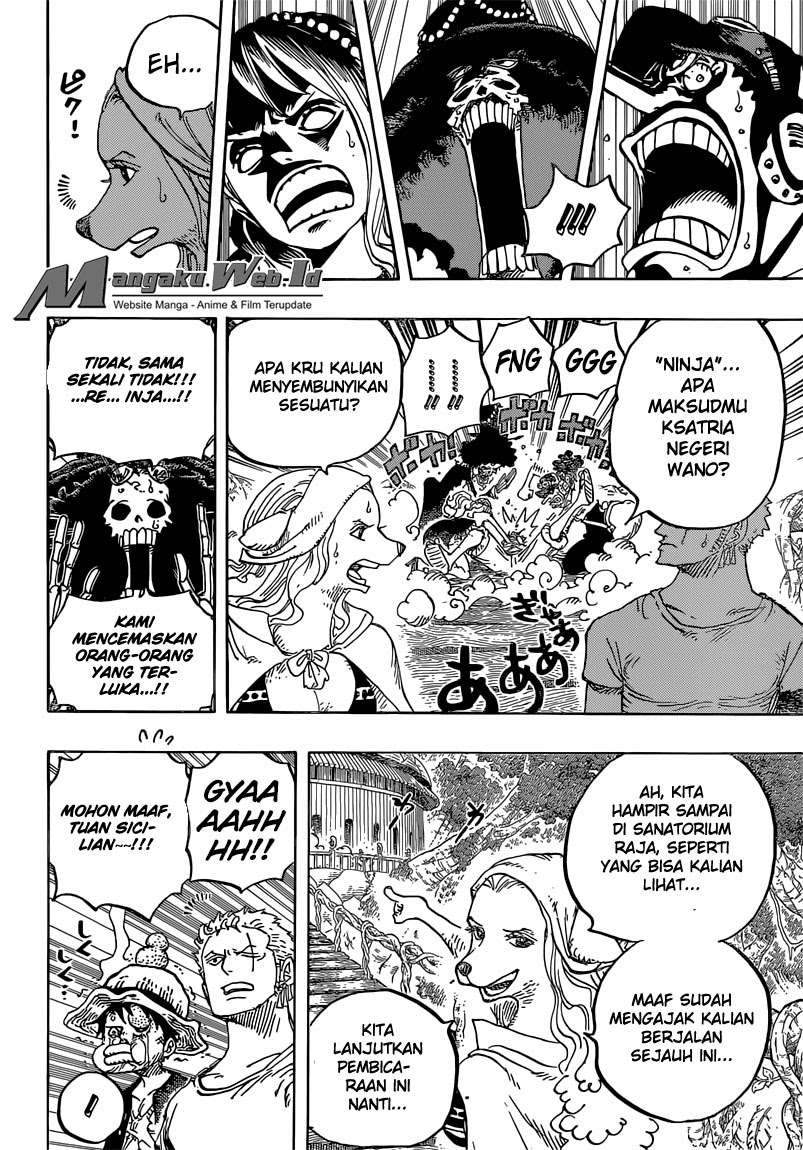 One Piece Chapter 808 page 14
