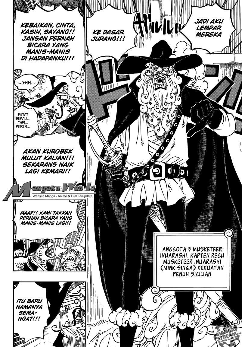 One Piece Chapter 808 page 16