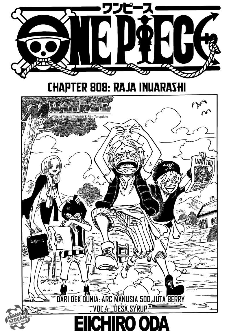 One Piece Chapter 808 page 4