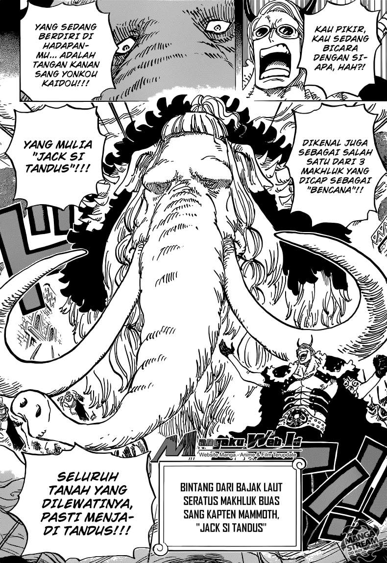 One Piece Chapter 808 page 7