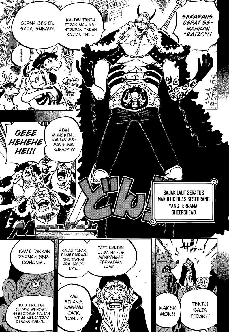 One Piece Chapter 808 page 8