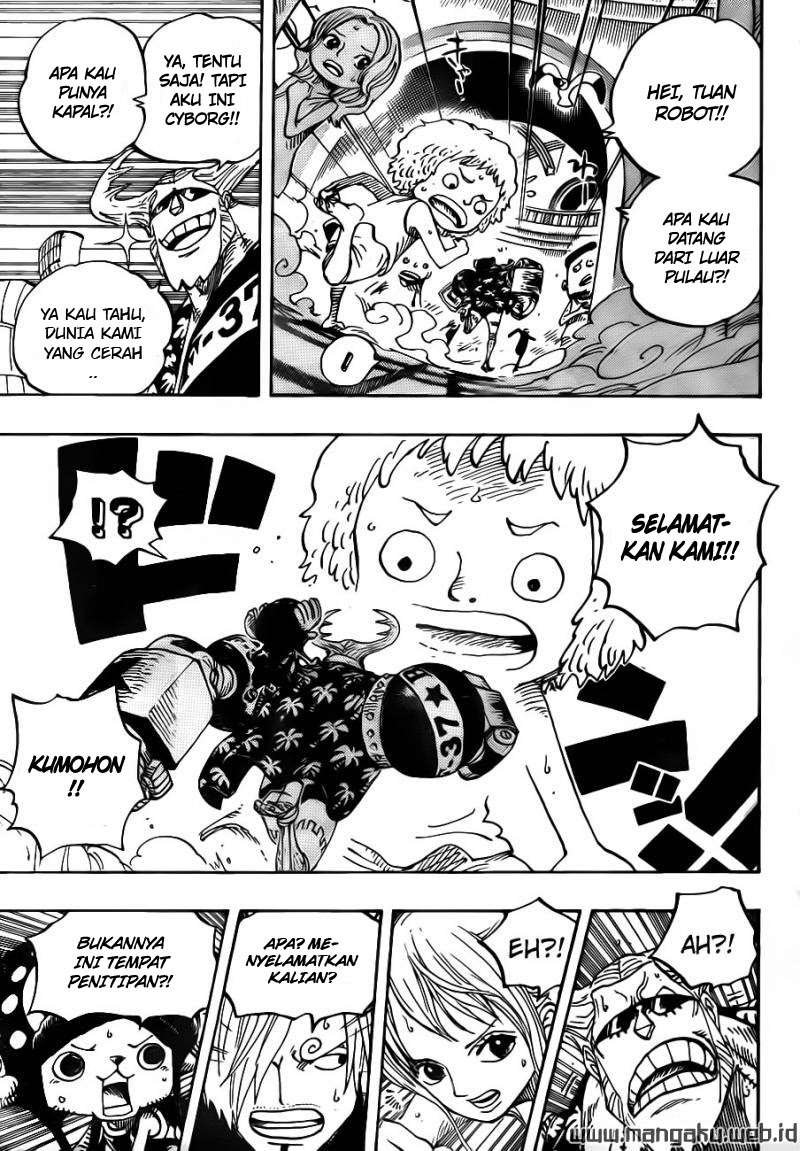 One Piece Chapter 658 page 6