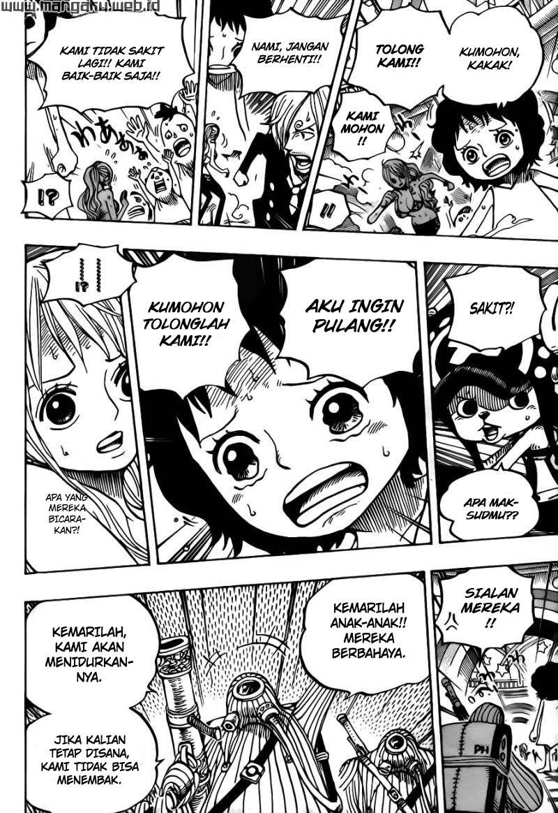 One Piece Chapter 658 page 7