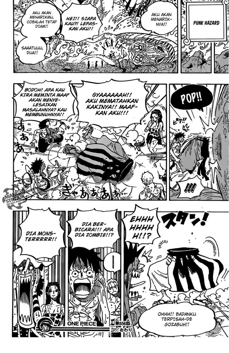 One Piece Chapter 656 page 18