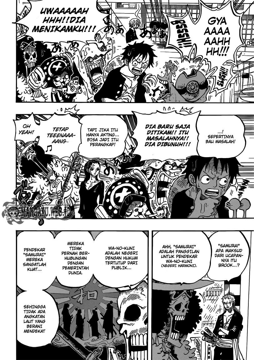 One Piece Chapter 655 page 7