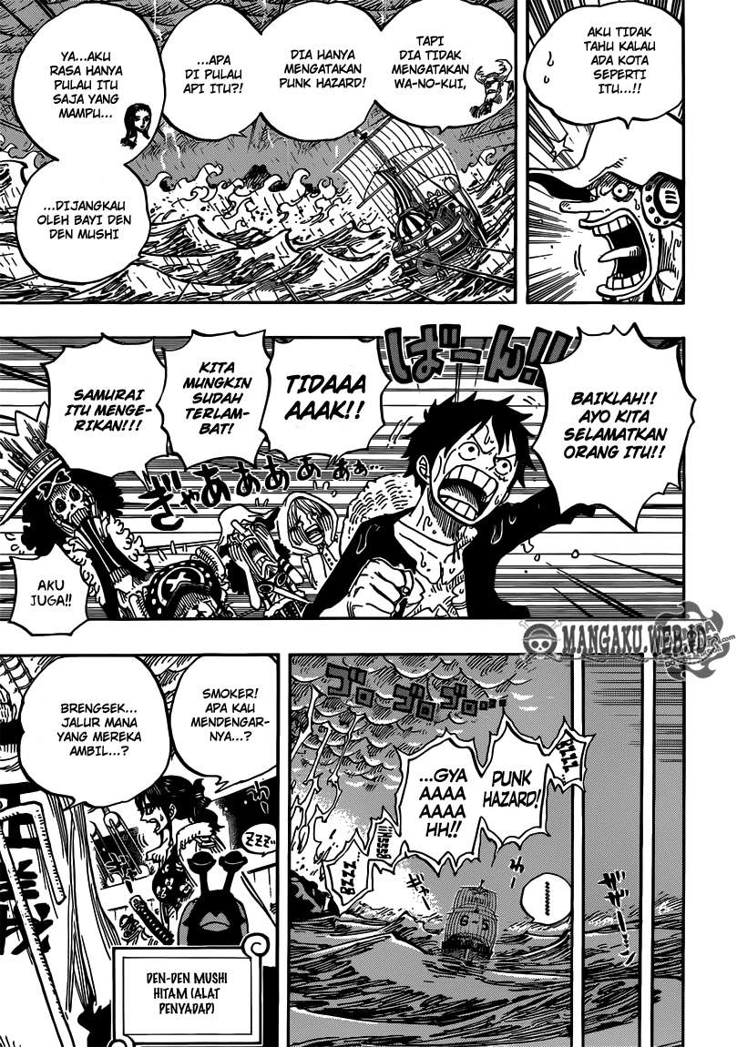 One Piece Chapter 655 page 8