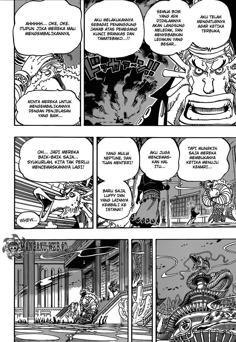 One Piece Chapter 652 page 7