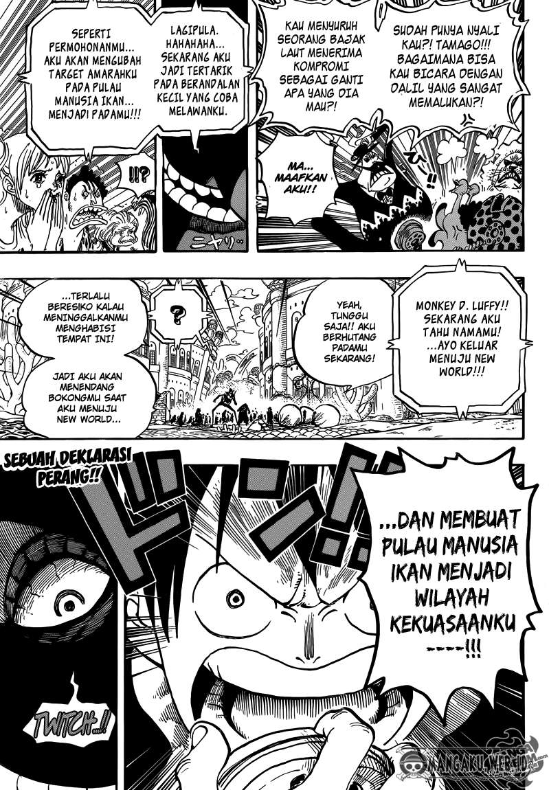 One Piece Chapter 651 page 18