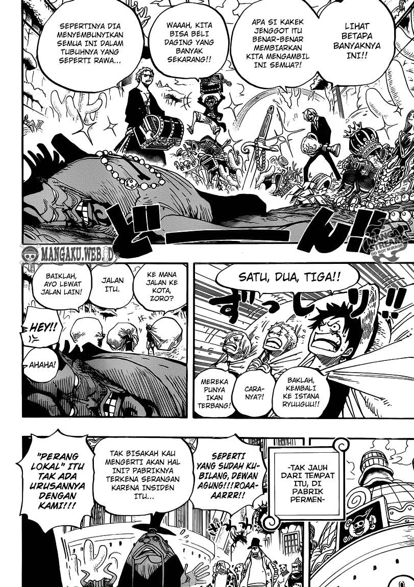 One Piece Chapter 651 page 4