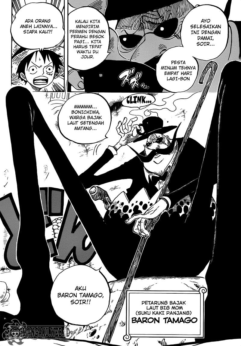 One Piece Chapter 651 page 8