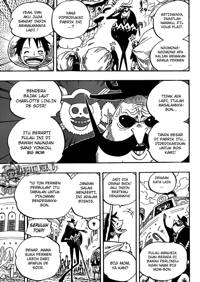 One Piece Chapter 651 page 9
