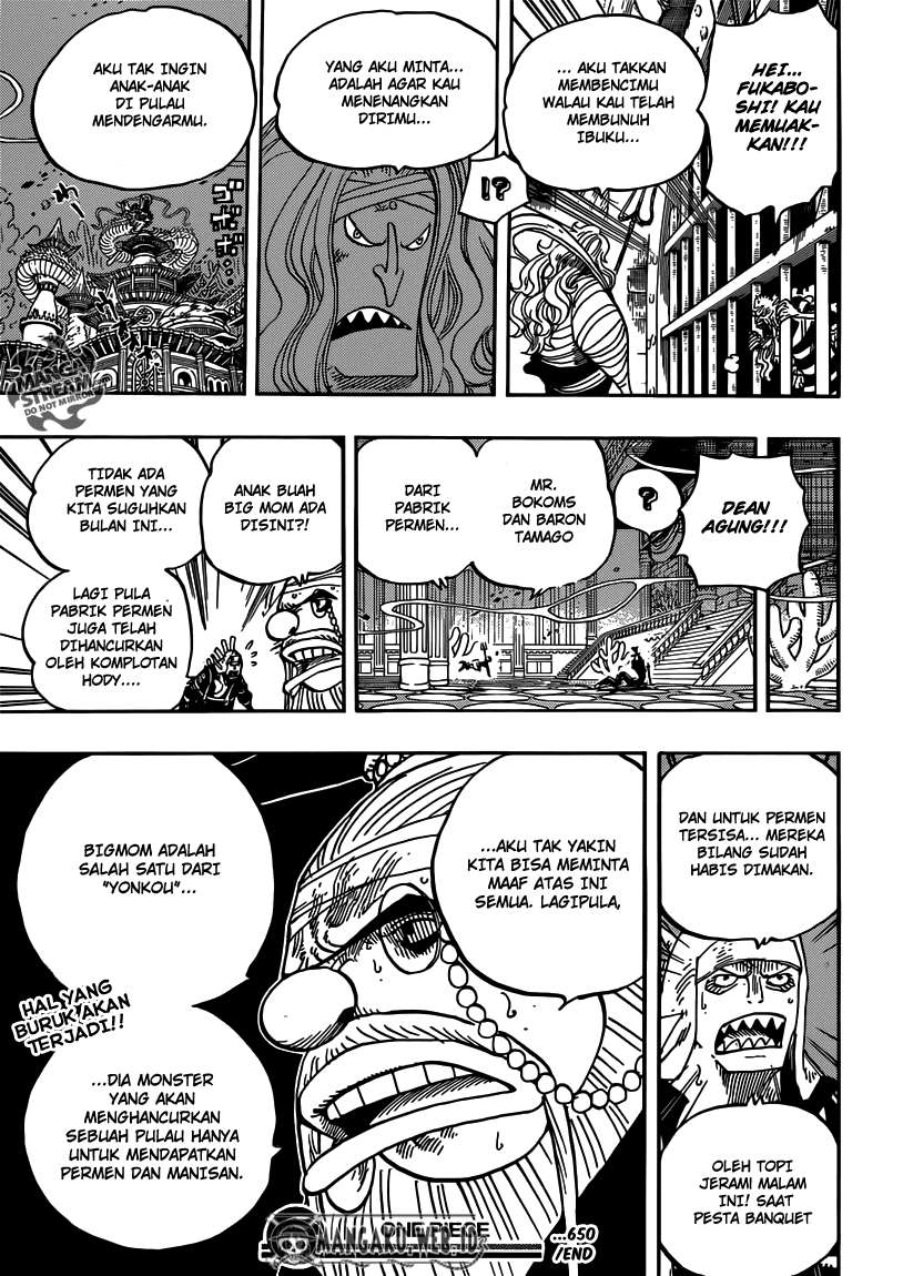 One Piece Chapter 650 page 18