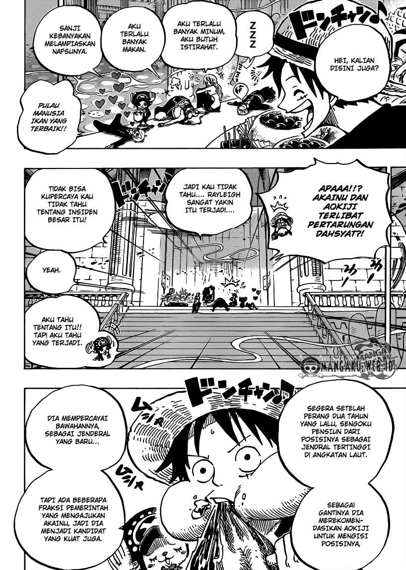 One Piece Chapter 650 page 5