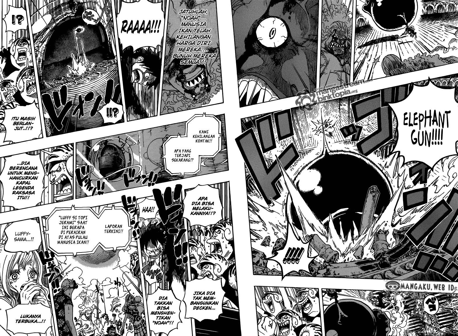 One Piece Chapter 645 page 11