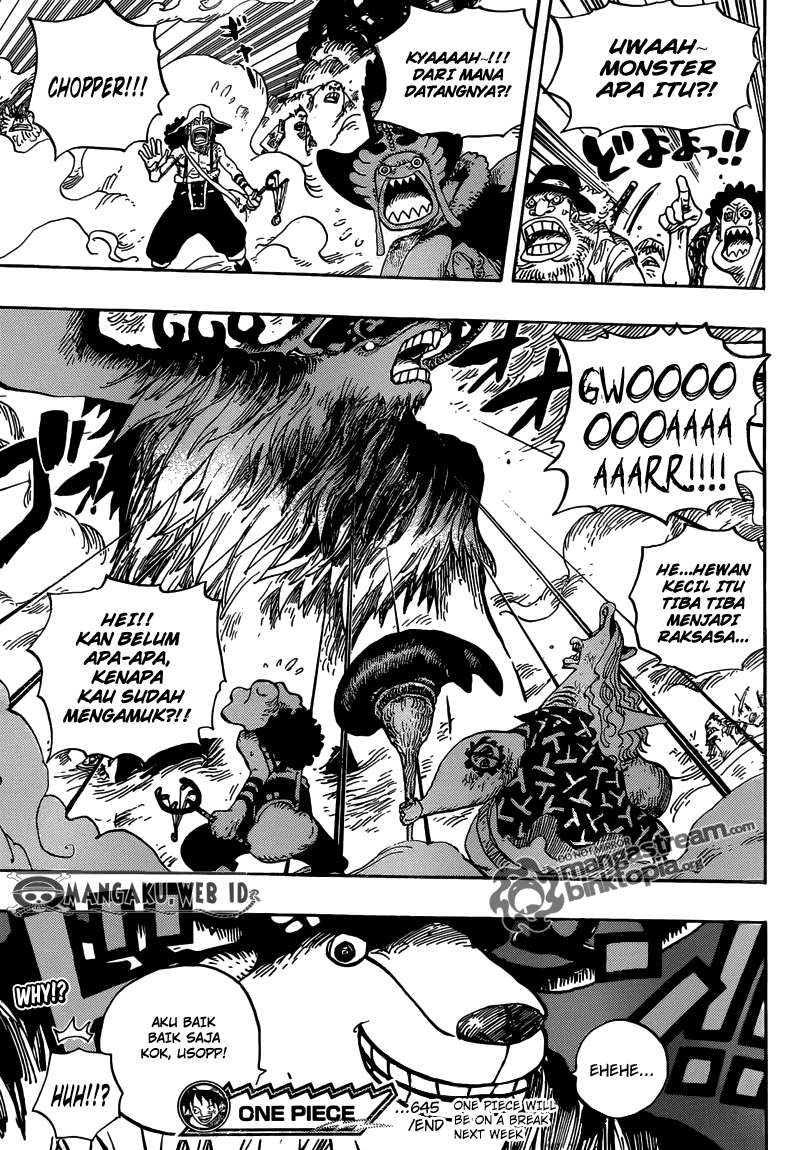 One Piece Chapter 645 page 18
