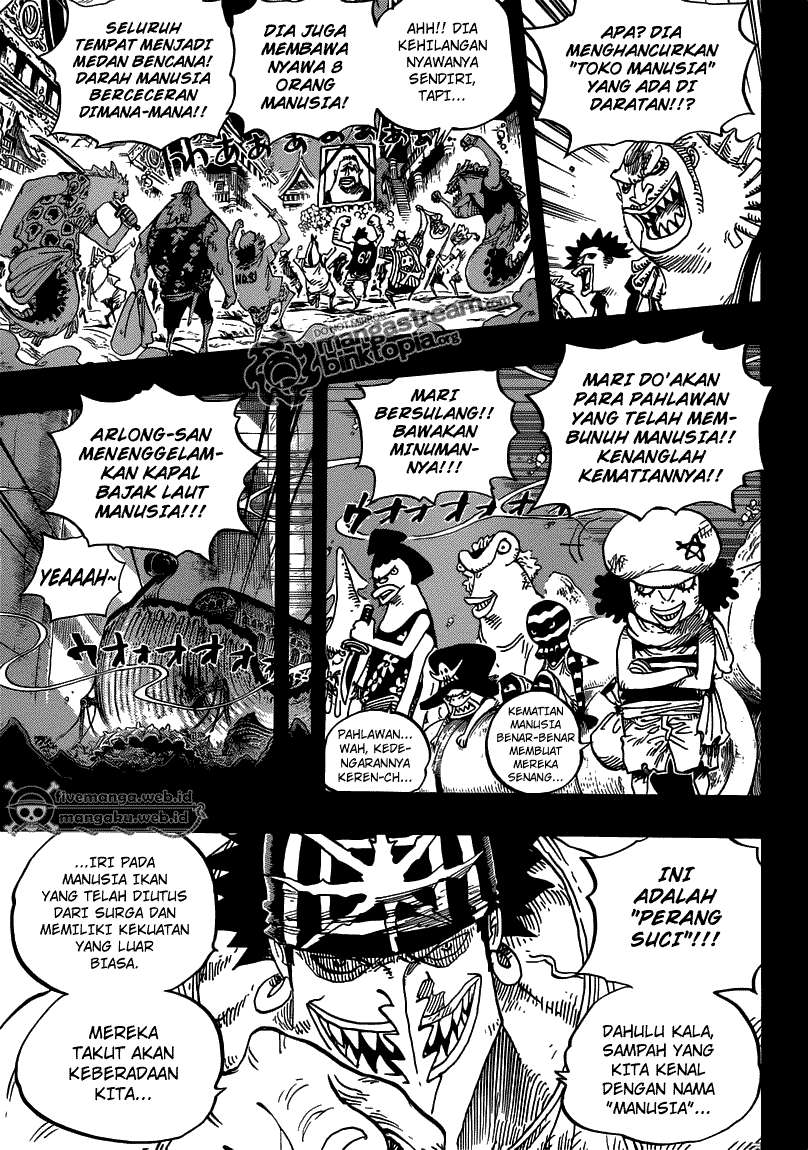 One Piece Chapter 644 page 6
