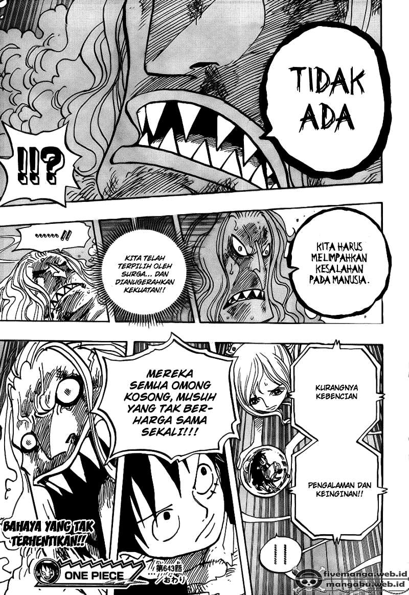 One Piece Chapter 643 page 20