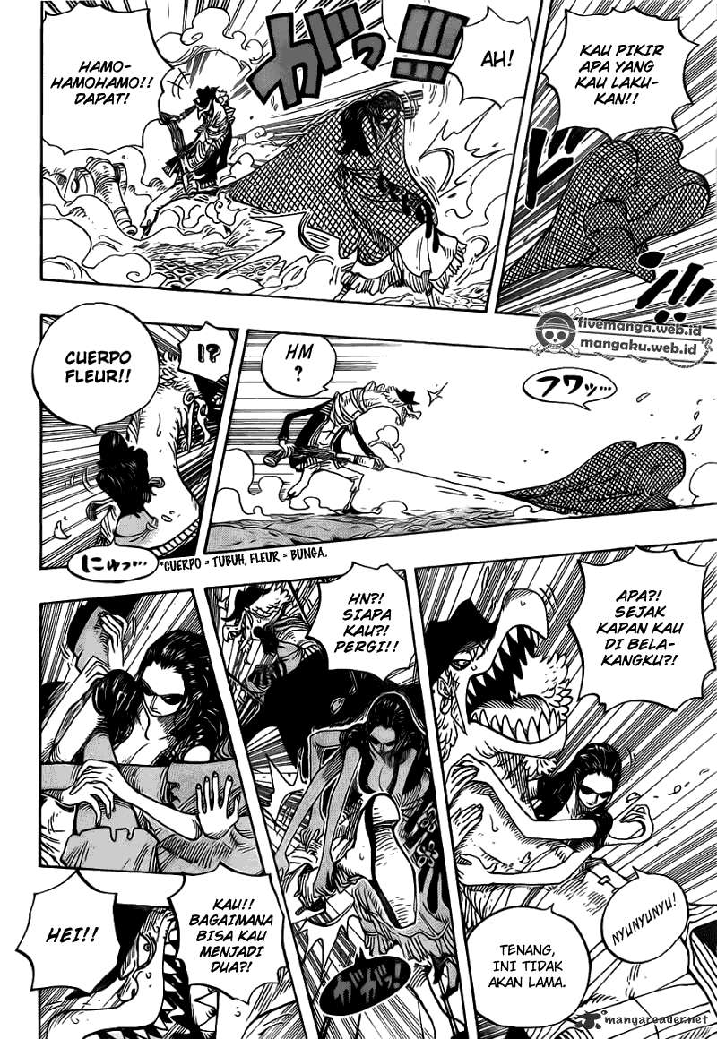 One Piece Chapter 643 page 5