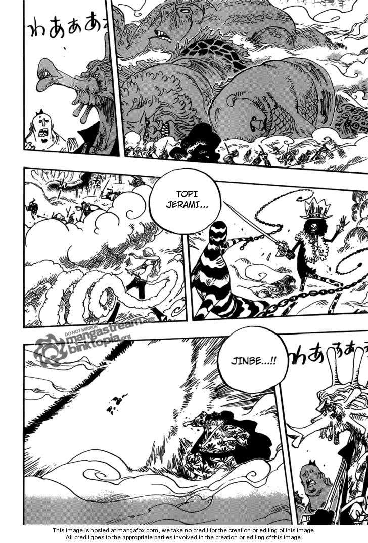 One Piece Chapter 642 page 8