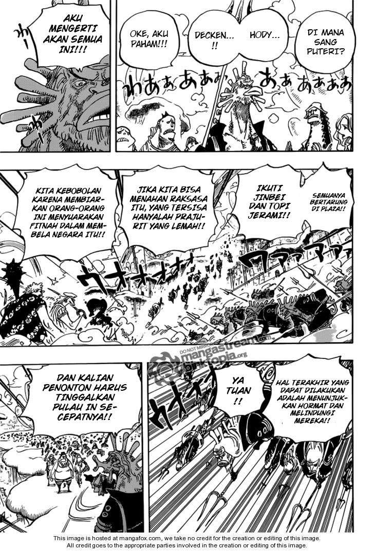One Piece Chapter 642 page 9