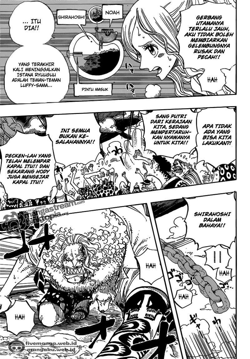 One Piece Chapter 638 page 4