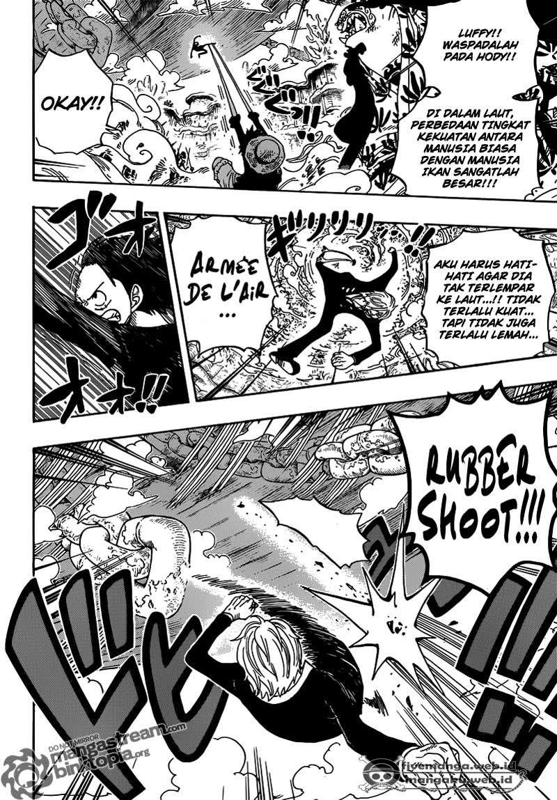 One Piece Chapter 638 page 5
