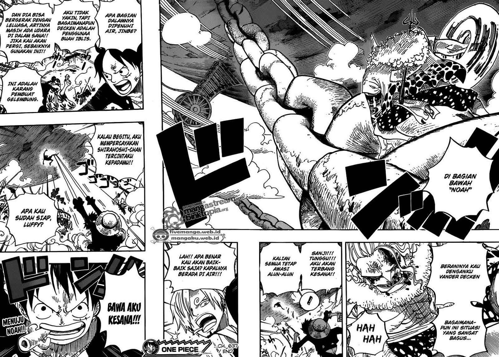 One Piece Chapter 637 page 18