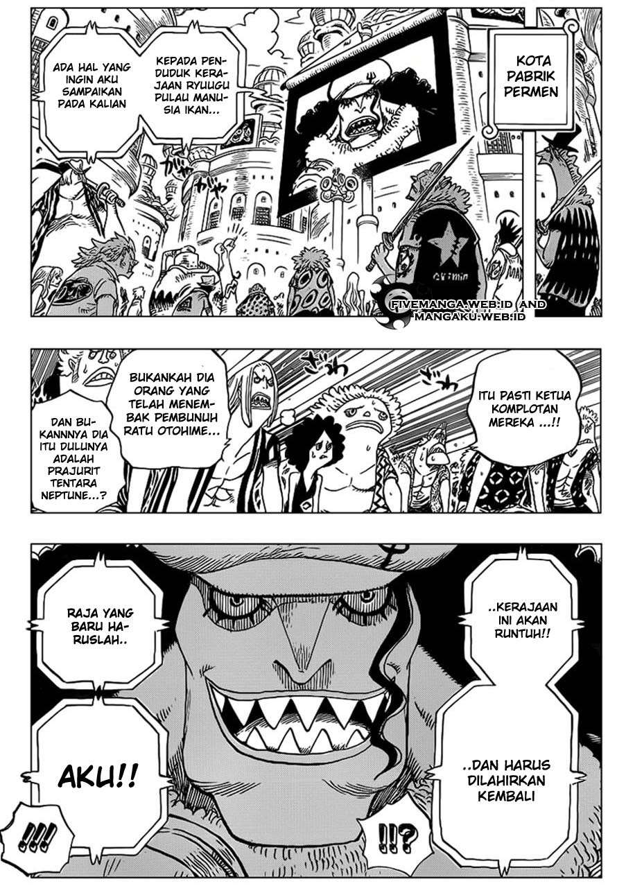 One Piece Chapter 628 page 4