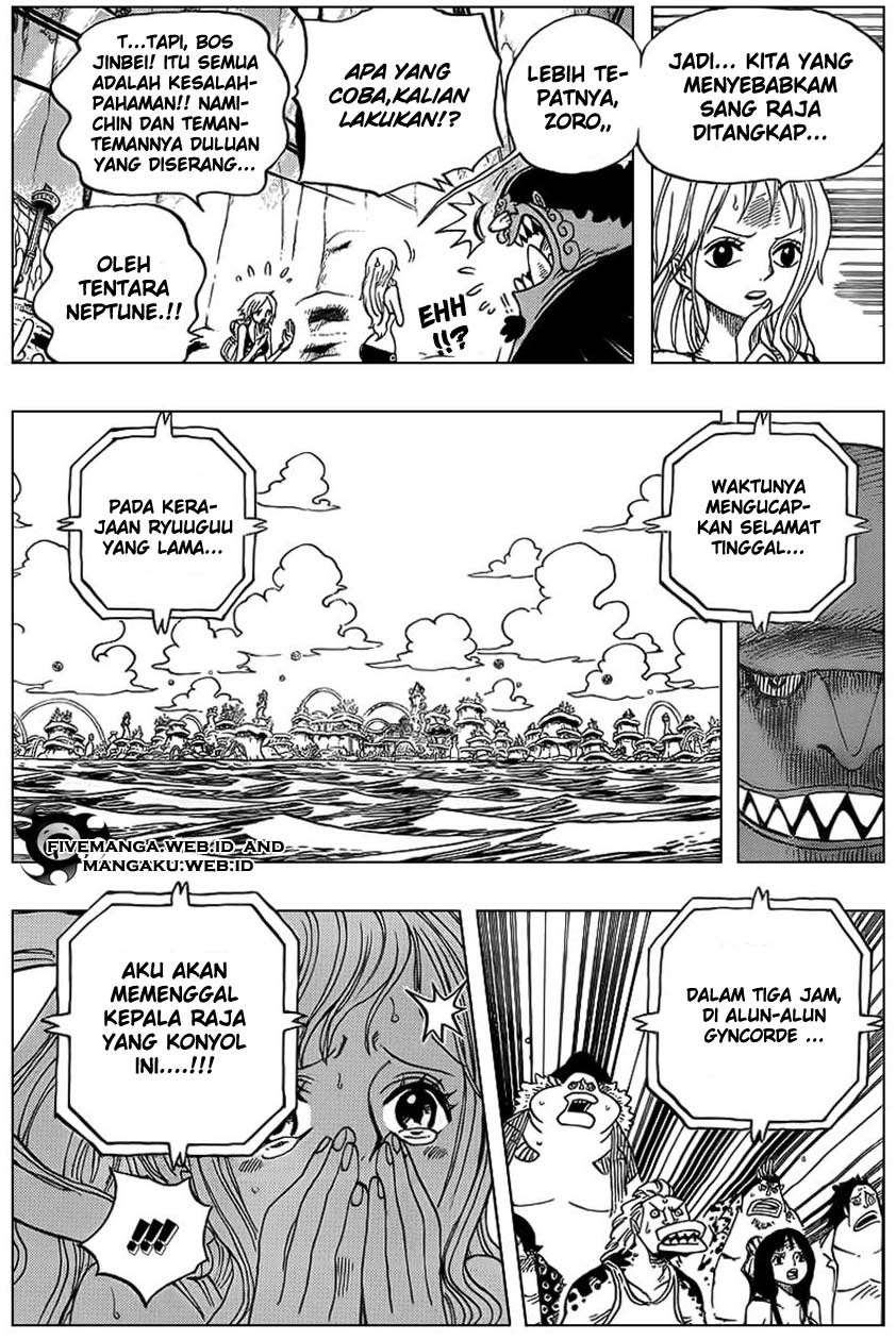 One Piece Chapter 628 page 9
