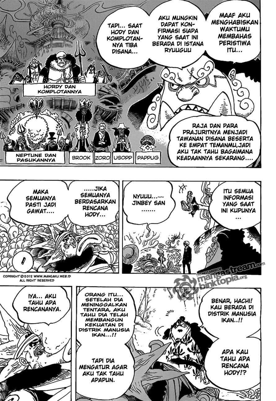 One Piece Chapter 627 page 17