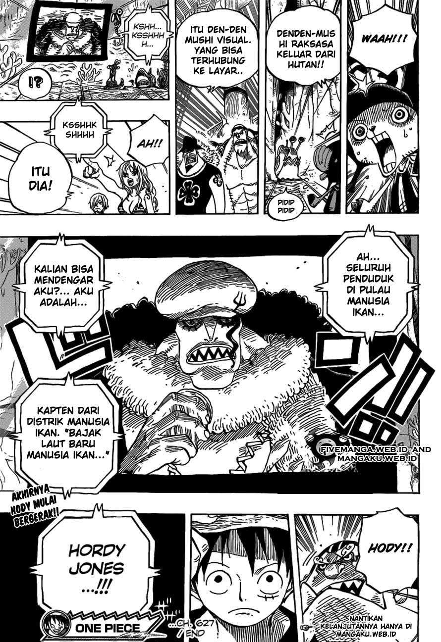 One Piece Chapter 627 page 19