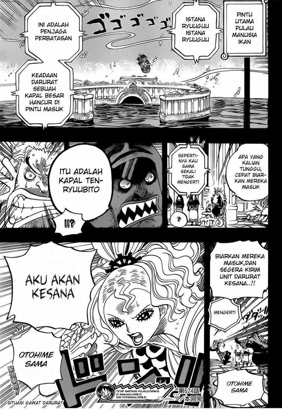 One Piece Chapter 624 page 17