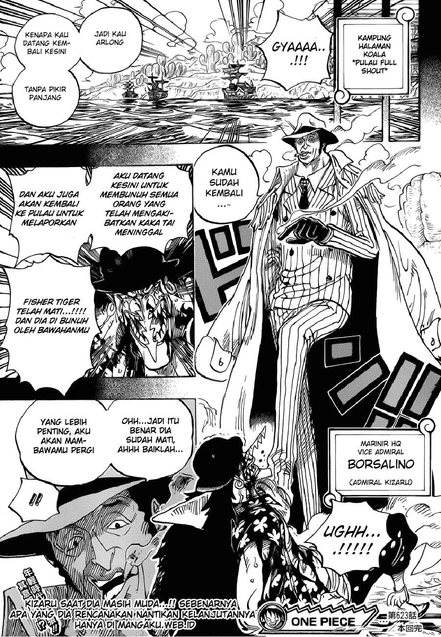 One Piece Chapter 623 page 19