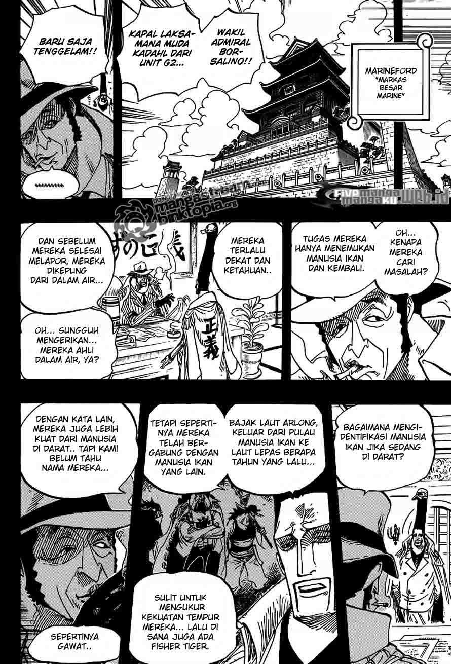 One Piece Chapter 622 page 9