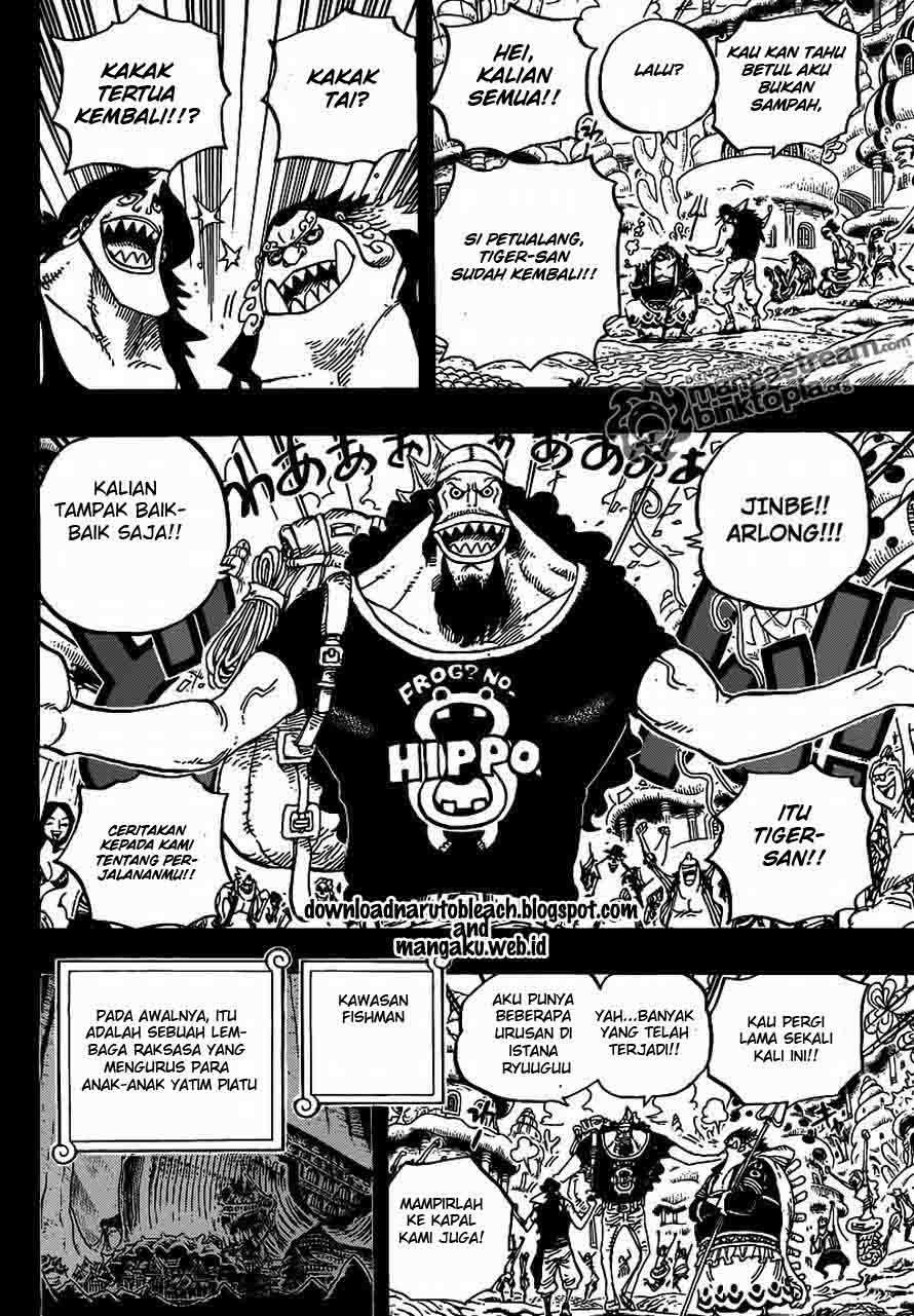 One Piece Chapter 621 page 14