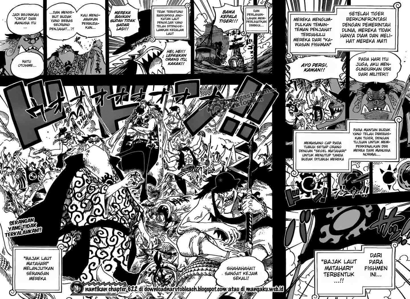 One Piece Chapter 621 page 16