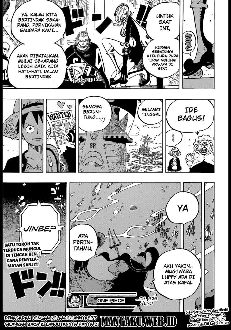 One Piece Chapter 826 page 18