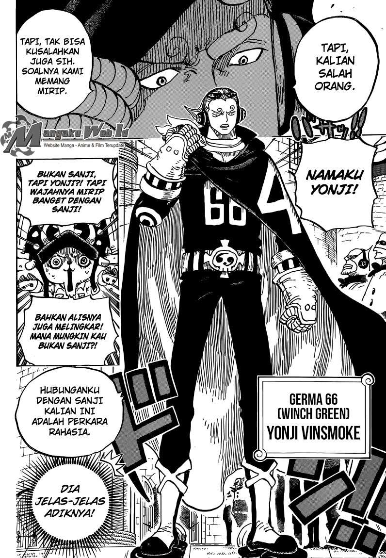 One Piece Chapter 826 page 5