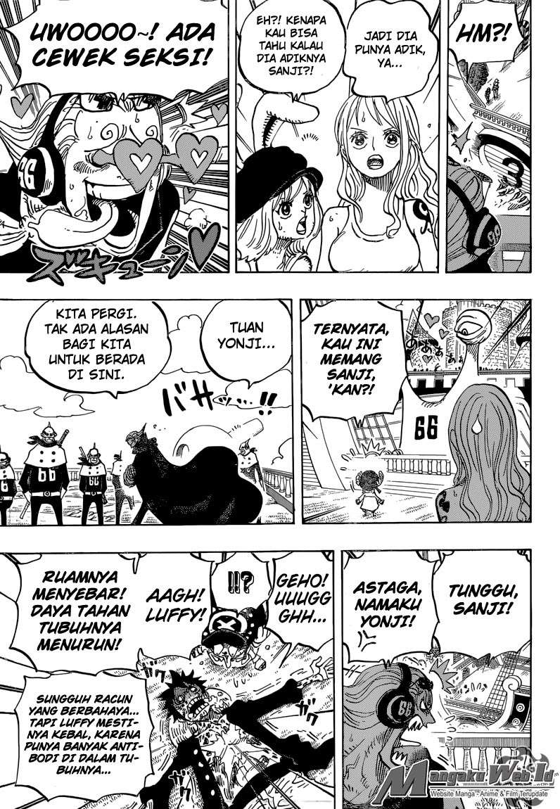 One Piece Chapter 826 page 6