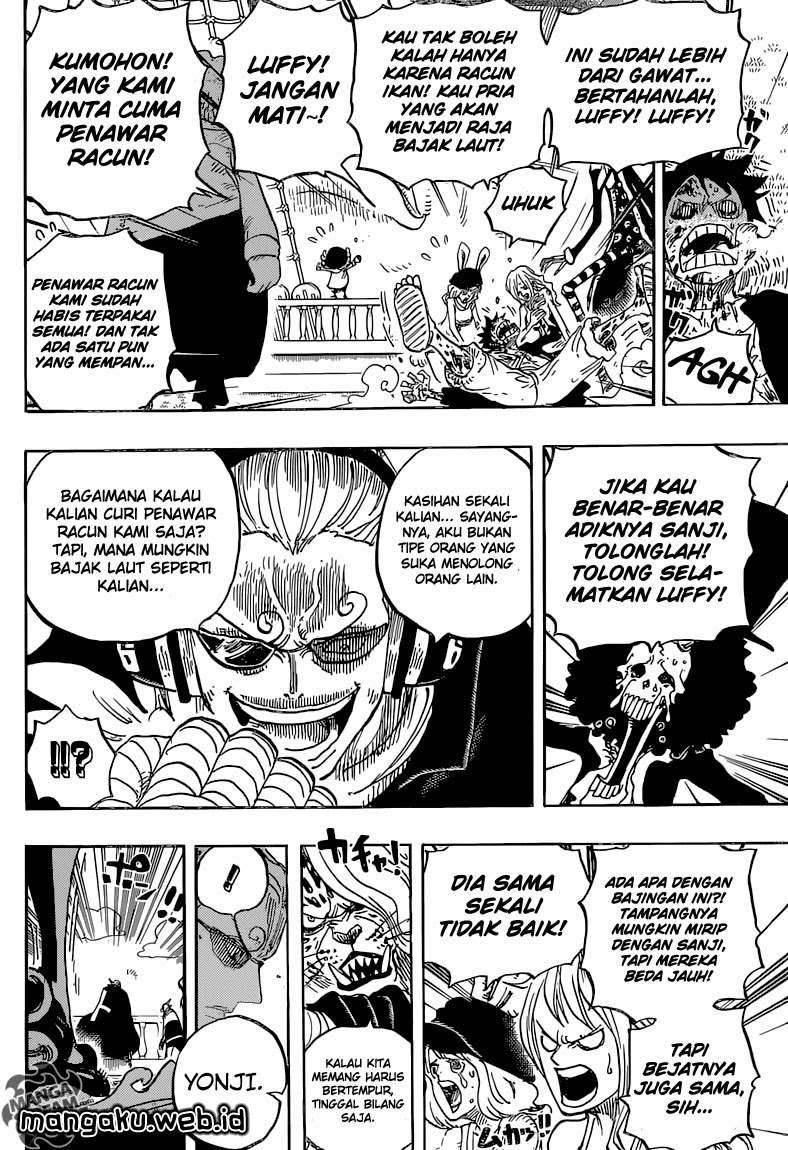 One Piece Chapter 826 page 7