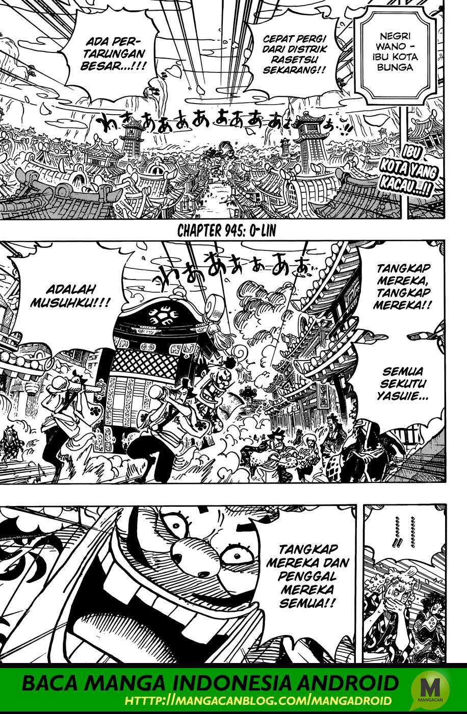 One Piece Chapter 945 page 4